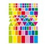 Gommettes assortiments formes et coloris 3 planches 324 pièces MULTICOLORE G