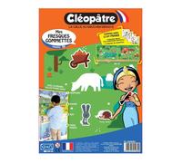 Gommettes - atelier fresque prairie - Cléopâtre