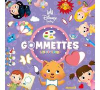 Gommettes brillantes - gommettes 3 ans - activités 3 ans - gommettes couleurs - gommettes Disney - gommettes Disney Baby - activités Disney
