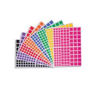 Gommettes - Carré - Plusieurs Tailles Et Couleurs - 1944 Stickers - Repositionnable - Cléopâtre