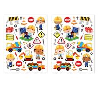 Gommettes chantier 0,9 à 6 cm 63 pièces