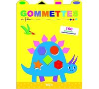 Gommettes en folie - Dinosaure - Collectif - Le Ballon Eds - broché - Document jeunesse