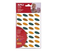 Gommettes En Forme De Feuilles D'arbres Adhésif Enlevable 384 U.