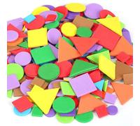 Gommettes Enfant,300 PCS Mousse Autocollante Gommettes Formes Geometriques pour Scrapbooking Loisirs