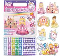 Gommettes Enfants, Livre Autocollant Enfant, Livre D'autocollants, Reutilisable Activite Enfant Autocollant, Autocollants 3D pour Enfants 2 à 4 ans, DIY Sticker Cadeaux d'anniversaire (Couleur B)