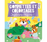Vanessa Vautier – Gommettes et coloriages Joyeuses Pâques ! – Broché – Deux Coqs d'Or