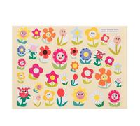 Gommettes - Fleurs - Pour Enfant - 108 Stickers - Repositionnable - Cléopâtre