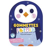 Gommettes formes - Coucou petit pingouin