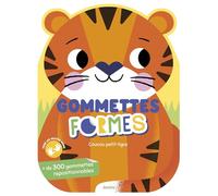 Kim Faria – Coucou Petit Tigre – Plus de 300 gommettes repositionnables – Broché