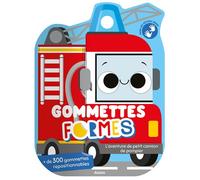 Gommettes formes - l'aventure de petit camion de pompier