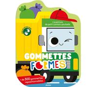 Gommettes formes - l'aventure de petit camion-poubelle - Marta Sorte - Auzou Philippe Eds - broché - Document jeunesse