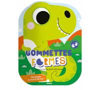 Gommettes formes - l'aventure de petit dinosaure