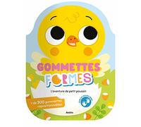 Auzou - Gommettes formes - L'aventure de Petit Poussin - +300 gommettes repositionnables