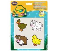 Gommettes géantes animaux Crayola Mini Kids G