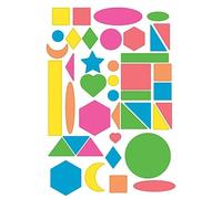 Gommettes Géométriques Fluo 1,5 À 11 Cm X 82 Pièces - Megacrea Diy