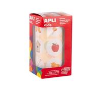 Gommettes - Images jardin et potager - Ronde - 33mm - Enfant - Rouleau 360 unité - Kids