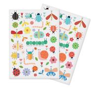 Gommettes insectes de 1 à 6,9 cm 92 pièces