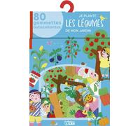 Mes gommettes Lito- Je plante les légumes de mon jardin - Dès 3 ans