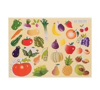 Gommettes - Légumes - Pour enfant - 360 stickers - Repositionnable - Cléopâtre