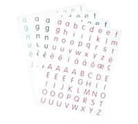 Gommettes lettres