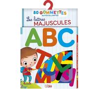 Les Lettres Majuscules - 80 Gommettes Autocollantes