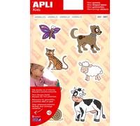 Gommettes Maxi - Animaux X 28 - Apli Agipa