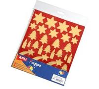 Gommettes métallisées - Noël - Or x 88 or G