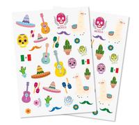 Gommettes Mexico de 1,4 à 5,4 cm 66 pièces