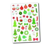 Gommettes Noël 1,5 À 4,2 Cm 96 Pièces - Megacrea Diy