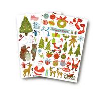 Gommettes Noël Tendresse 1,2 À 10 Cm 60 Pièces - Megacrea Diy