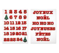 Gommettes Numéros De L'avent + Mots De Noël - Megacrea Diy