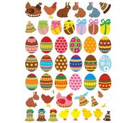 Gommettes Pâques - 90 pièces