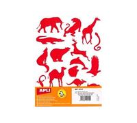 Gommettes permanentes - Animaux sauvages x 204