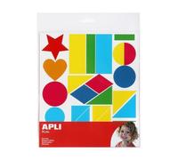 Gommettes Permanentes Maxi Assortiment X 44 - Apli Agipa