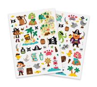 Gommettes Pirates 0,8 À 8,6 Cm 86 Pièces