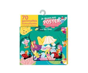 Gommettes poster les fees - Marion Piffaretti - Lito - broché - Document jeunesse