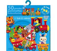 Gommettes pour les petites mains - Le Train des animaux