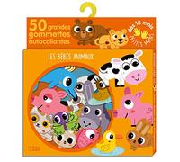 Gommettes pour les petites mains: Les bébé animaux - Dès 18 mois