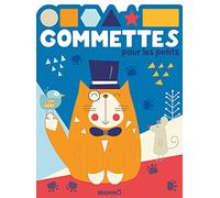Gommettes pour les petits - Chat aristo - Livret de gommettes - Dès 3 ans