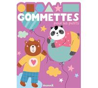 Gommettes pour les petits (Ourson et panda) - Collectif - Hemma - broché - Document jeunesse