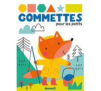Gommettes pour les petits - Renard - Livre de gommettes - Dès 3 ans
