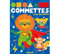 Gommettes pour les petits - Super héros - Livre de gommettes - Dès 3 ans