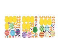 Gommettes Poussins de Pâques 12 poussins à créer 132 pièces