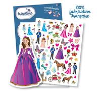 Gommettes - Princesses - Princes - Fées - 128 pièces