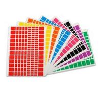 Gommettes - Rectangle x 1 440 Multicolore G