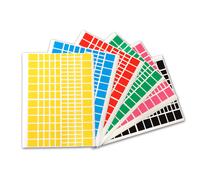 Gommettes - Rectangle x 2 592 - APLI AGIPA