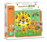 Crea Lign' – Gommettes repositionnables savane – 3 ans+ – Motricité fine