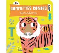Emilie Lapeyre (illustration) – Gommettes rondes Abécédaire – Document jeunesse – Broché
