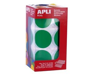 Gommettes rondes géantes XL Ø 833 mm APLI Kids 17862