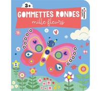 Gommettes rondes mille fleurs Sarah Brezzi (Illustration)